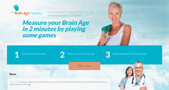 Desktop Screenshot of freebrainagegames.com